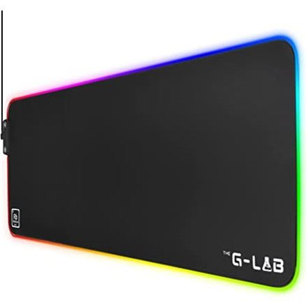 The G-Lab Pad Rubidium RGB XXL egérpad fekete (PAD-RUBIDIUM)