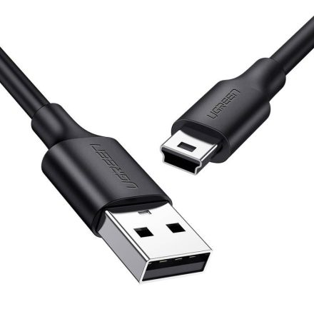 UGREEN US132 USB-A - mini USB kábel 0,25m fekete (10353)
