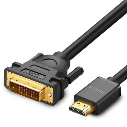 UGREEN HD106 HDMI - DVI kábel 2m fekete (10135)