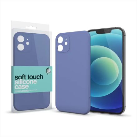 Xpro Soft Touch Silicone Case Slim Samsung A03 levendula szürke  (125955)