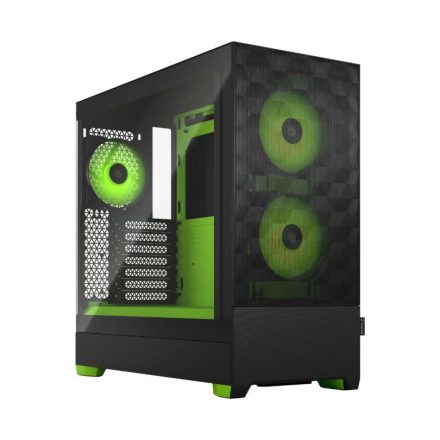 Fractal Design Pop Air táp nélküli ablakos ház RGB Green Core - fekete-zöld (FD-C-POR1A-04)