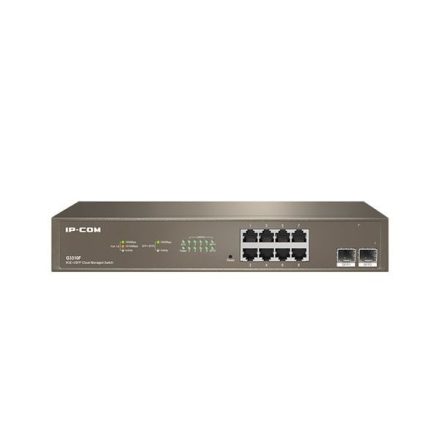 IP-COM 8x 10/100/1000 + 2x SFP vezérelhető switch (G3310F)