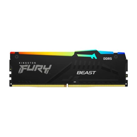 16GB 5200MHz DDR5 RAM Kingston Fury Beast RGB CL40 (KF552C40BBA-16)