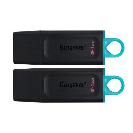 Pen Drive 64GB Kingston DataTraveler Exodia USB 3.2 fekete-zöld 2db/cs (DTX/64GB-2P)