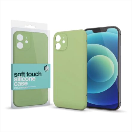 Xpro Soft Touch Silicone Case Slim Samsung A03 tok világoszöld  (125954)