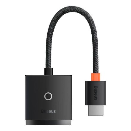 Baseus Lite Series HDMI-VGA adapter fekete (WKQX010101)