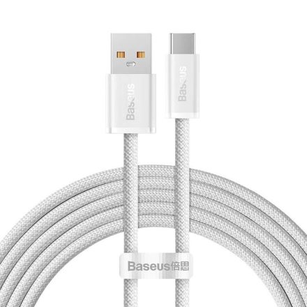 Baseus Dynamic Series USB – USB-C kábel 100W 2m fehér (CALD000702)