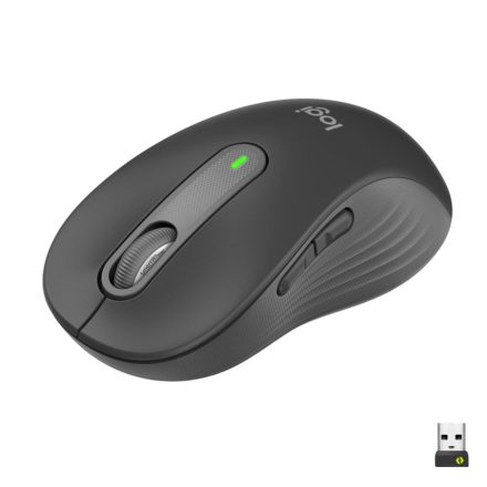 Logitech Signature M650 nagyméretű for Business vezeték nélküli egér grafitszürke (910-006348)