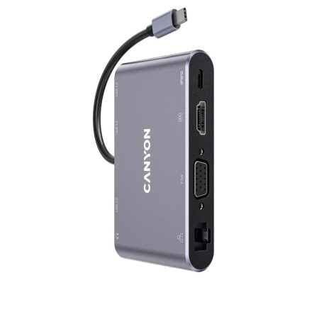 Canyon CNS-TDS14 univerzális notebook dokkoló USB-C