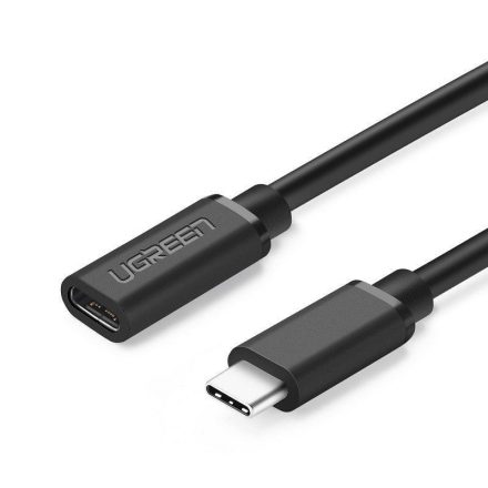 UGREEN USB-C 3.1 hosszabbító kábel 4K 60W 0,5 m fekete (40574)