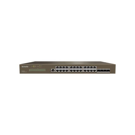 Tenda TEG3328F 10/100/1000Mbps 24 portos + 4xSFP L2 Managed switch