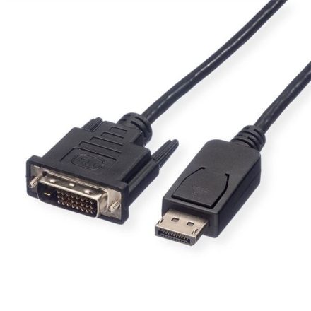 Roline DisplayPort apa - DVI-D (24+1) apa kábel 2m (11.04.5610-10)
