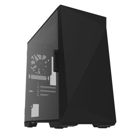 Zalman Z1 Iceberg Black táp nélküli ablakos Micro ATX ház fekete