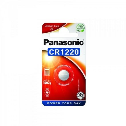 Panasonic CR2016 3V lítium gombelem (1db/csomag) (CR-2012EL-1B)