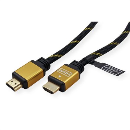 Roline Gold HDMI High Speed Ethernet kábel 15m (11.04.5508-5)