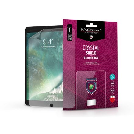 MyScreen Crystal Shield BacteriaFree Apple iPad 10.5/iPad Pro 10.5/iPad Air (2019) képernyővédő fólia (LA-2155)