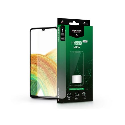 MyScreen Protector Hybrid Glass Lite Samsung A336B Galaxy A33 5G rugalmas üveg képernyővédő fólia (LA-2204)