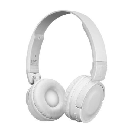 Rampage Snopy SN-XBK33 BATTY Bluetooth fejhallgató fehér (36732)