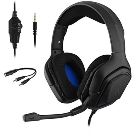 The G-Lab KORP COBALT B gaming headset fekete