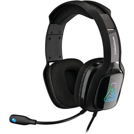 The G-Lab KORP VANADIUM B gaming headset fekete