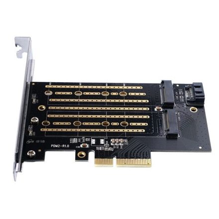 Orico 2x M.2 NVMe bővítő kártya PCIe (ORICO-PDM2-BP)