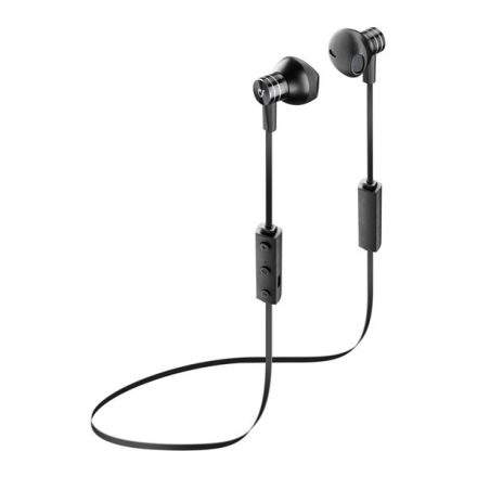 CELLULARLINE PEARL bluetooth fülhallgató SZTEREO (v5.0, mikrofon, felvevő gomb, hangerőszabályzó, SPORT) FEKETE (BTPEARLK)