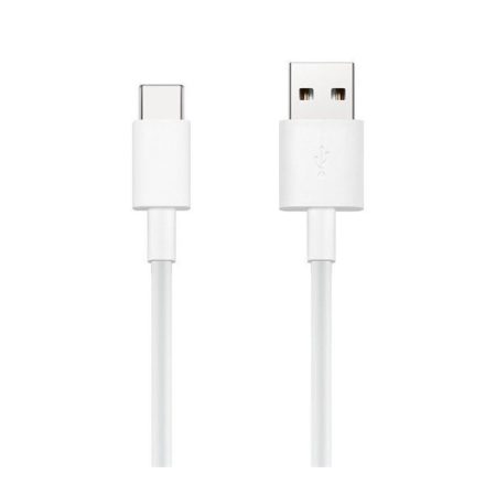 HUAWEI CP51 adatátvitel adatkábel és töltő (USB 2.0 - Type-C, 3A, gyorstöltés támogatás, 100cm) FEHÉR (CP51 / 55030260)