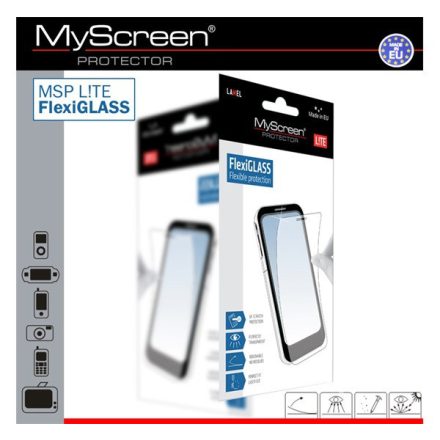 MYSCREEN LITE FLEXI GLASS képernyővédő üveg (karcálló, ütésálló, 0.19mm, 6H) ÁTLÁTSZÓ [Lenovo A7000 (K3 Note)]