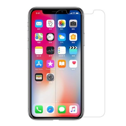 NILLKIN SUPER T+ PRO képernyővédő üveg (2.5D lekerekített szél, karcálló, UV szűrés, ultravékony, 0.15mm, 9H) ÁTLÁTSZÓ [Apple iPhone ...