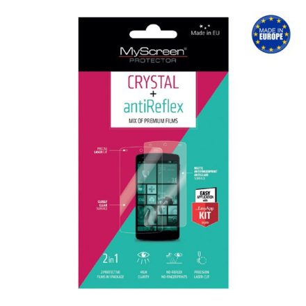 MYSCREEN CRYSTAL/ANTIREFLEX képernyővédő fólia (2 féle típus) ÁTLÁTSZÓ / TÜKRÖZŐDÉSMENTES [Samsung Galaxy A41 (SM-A415F)]