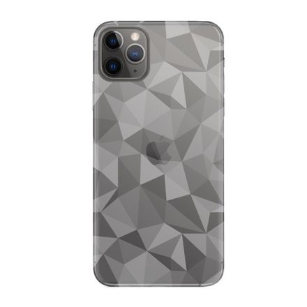 Szilikon telefonvédő (3D, gyémánt minta) ÁTLÁTSZÓ [Apple iPhone 11 Pro]