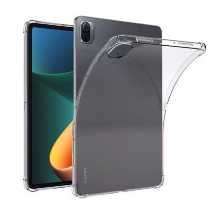 Szilikon telefonvédő (közepesen ütésálló, légpárnás sarok) ÁTLÁTSZÓ [Xiaomi Pad 5]