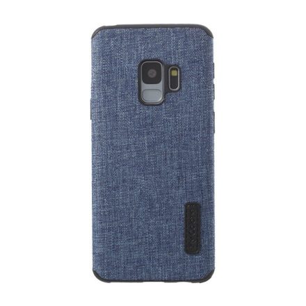 Szilikon telefonvédő (textil bevonat) VILÁGOSKÉK [Samsung Galaxy S9 (SM-G960)]