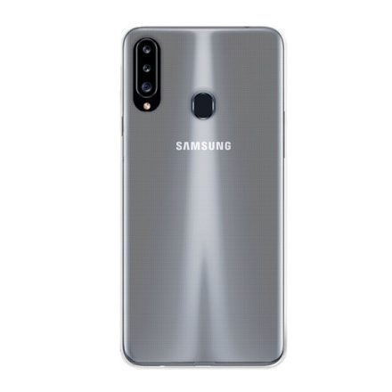 Szilikon telefonvédő (ultravékony) ÁTLÁTSZÓ [Samsung Galaxy A20s (SM-A207F)]