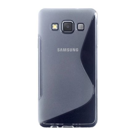 Szilikon telefonvédő (S-line) ÁTLÁTSZÓ [Samsung Galaxy A3 (2015) SM-A300F]