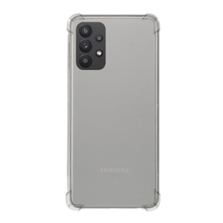 ROAR JELLY ARMOR műanyag telefonvédő (szilikon keret, közepesen ütésálló, légpárnás sarok) ÁTLÁTSZÓ [Samsung Galaxy A32 5G (SM-A326)]