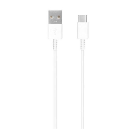 SAMSUNG adatkábel és töltő (USB - Type-C, gyorstöltés támogatás, 80cm) FEHÉR (EP-DR140AWE)