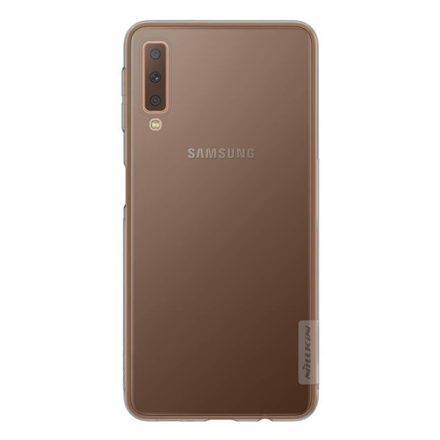 NILLKIN NATURE szilikon telefonvédő (0.6 mm, ultravékony) SZÜRKE [Samsung Galaxy A7 (2018) SM-A750F]