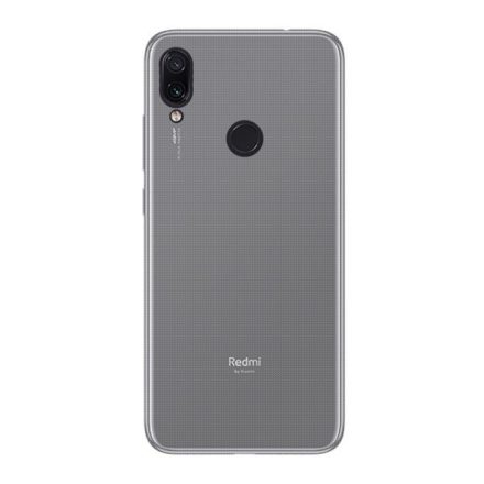 Szilikon telefonvédő (ultravékony) ÁTLÁTSZÓ [Xiaomi Redmi Note 7]