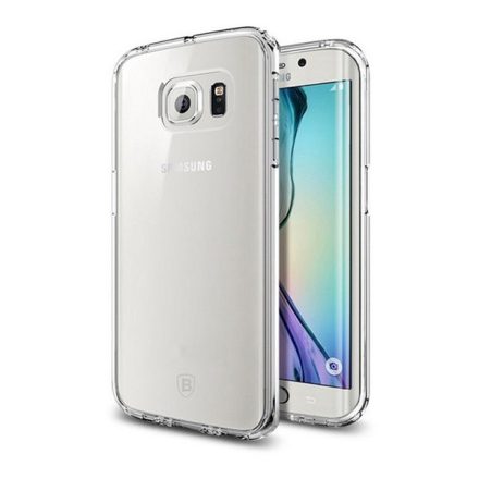 BASEUS AIR szilikon telefonvédő (0.6 mm, ultravékony, porálló) ÁTLÁTSZÓ [Samsung Galaxy S6 (SM-G920)]