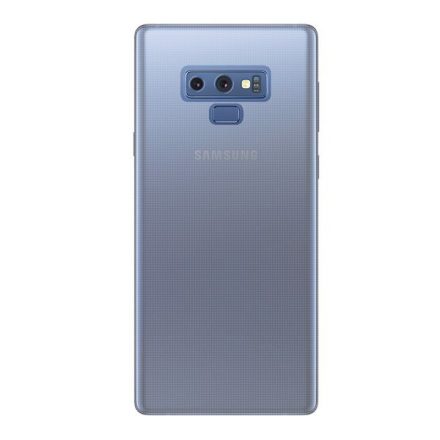 Szilikon telefonvédő (közepesen ütésálló, légpárnás keret) ÁTLÁTSZÓ [Samsung Galaxy Note 9 (SM-N960F)]