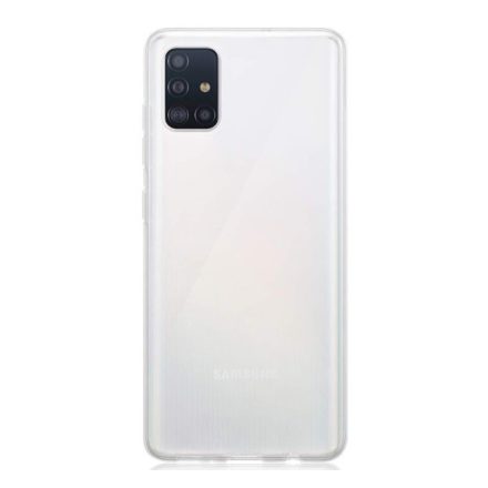 Szilikon telefonvédő (ultravékony) ÁTLÁTSZÓ [Samsung Galaxy A51 (SM-A515F)]