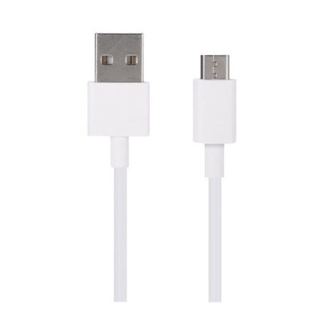 XIAOMI adatkábel és töltő (USB - microUSB, 80cm) FEHÉR