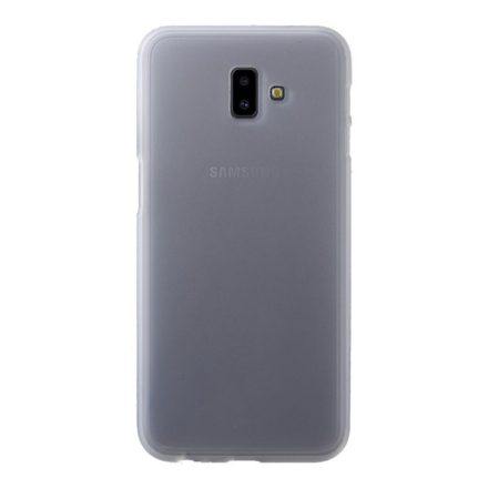 Szilikon telefonvédő (matt) ÁTLÁTSZÓ [Samsung Galaxy J6 Plus (SM-J610F)]