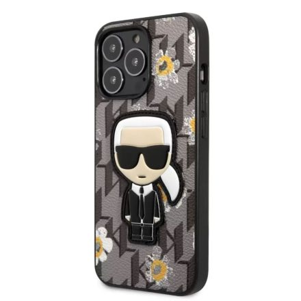 Karl Lagerfeld Apple iPhone 13 Pro tok szürke (KLHCP13LPMNFIK1)