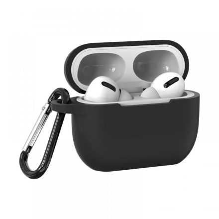 Cellect Airpods Pro szilikon tok 2.5mm fekete (AIRPODSP-CASE2.5-BK)