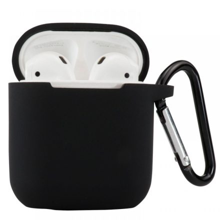 Cellect Airpods 1,2 szilikon tok 2.5mm fekete (AIRPODS-CASE2.5-BK)