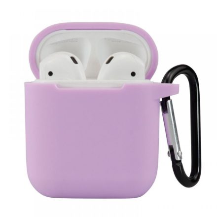 Cellect Airpods 1,2 szilikon tok 2.5mm világos lila (AIRPODS-CASE2.5-LPUR)