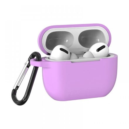 Cellect Airpods Pro szilikon tok 2.5mm világos lila (AIRPODSP-CASE2.5-LPU)