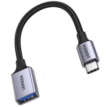 UGREEN US378 USB-A anya - USB-C apa OTG adapter szürke (70889)